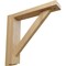 Ekena Millwork 2 1/2"W x 10 3/4"D x 10 1/4"H Traditional Shelf Bracket, Cherry BKT02X10X10TRCH - alternate 1